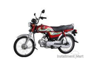HONDA CD-70CC RED 2023 on easy installments from I.M Electronics [Lahore, Lahore]