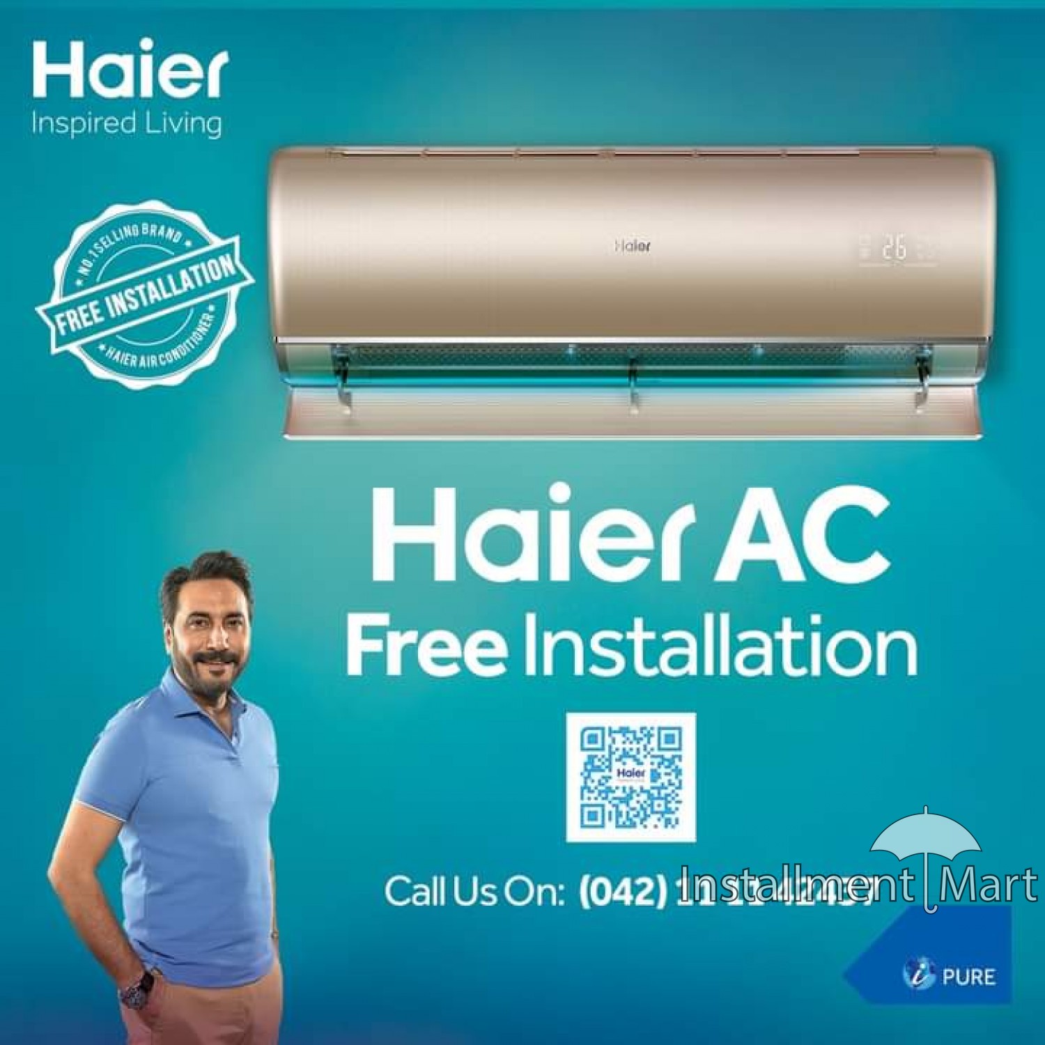 haier-ac-1-ton-on-installment-from-afzal-group-of-electronics-abid-market-lahore-big-1